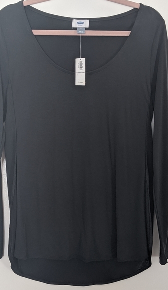 NWT - Old Navy Womens Black Top - Picture 1 of 4